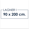 Lagen i 90x200 cm
