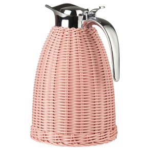 Termokande med lyser�d polyrattan flet