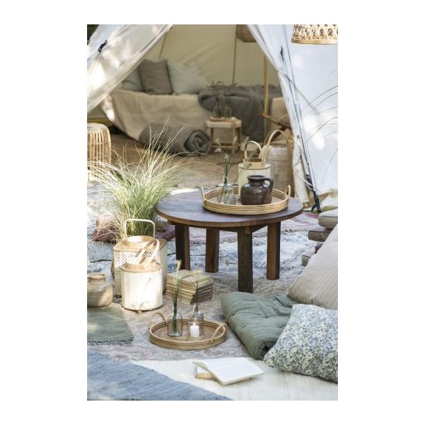 Lanterne m/papirside og glasindsats Vista rund, glasindsats :9,5 cm, IBL