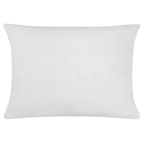 Pudebetrk, 40x60 cm, Bomuldssatin, Lynls, Hvid, Skagen