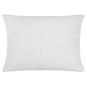 Pudebetrk, 50x70 cm, Bomuldssatin, Lynls, Hvid, Skagen