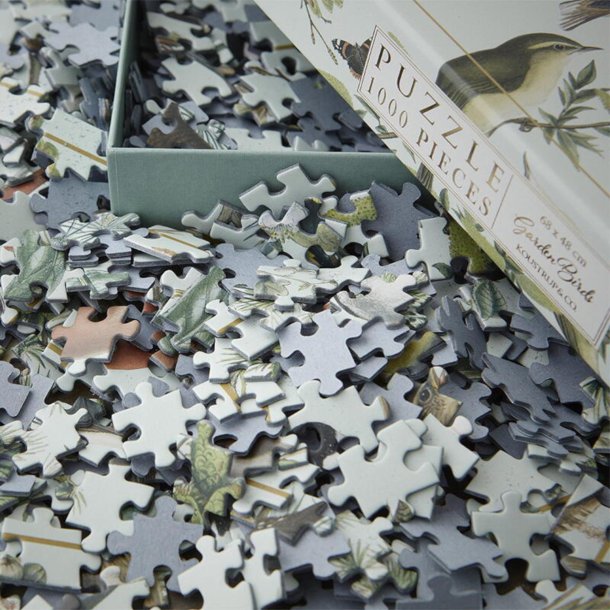 Puslespil, Garden Birds, 1000 brikker.