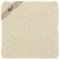 Grydelap Mynte - Latte strikket 22x22 cm.