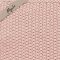 Grydelap Mynte - Rose strikket 22x22 cm.
