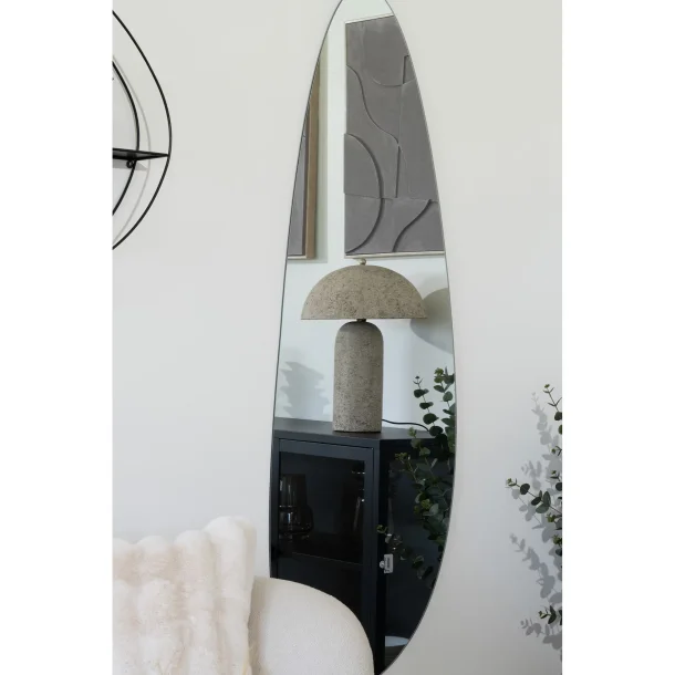 Falster bordlampe i Stone � Papmach� lampe, E27