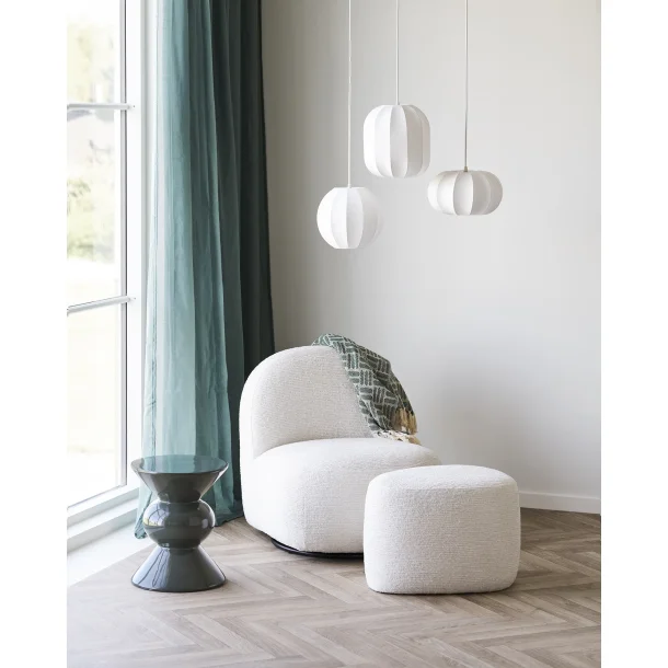 Mors pendellampe i hvid � �25 cm, E27