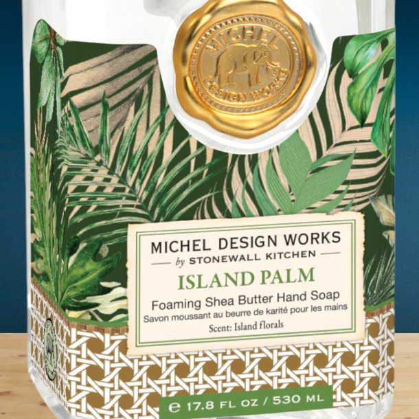 Skum-hndsbe, Island Palm, 530 ml.