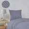 bySKAGEN Senget�j - Rome - Bomuldspercale - M�rkebl� striber