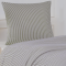 bySKAGEN Senget�j - Rome - Bomuldspercale - Olivengr�nne striber