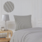 bySKAGEN Senget�j - Rome - Bomuldspercale - Olivengr�nne striber