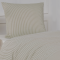 bySKAGEN Senget�j - Rome - Bomuldspercale - Lysegr�nne striber