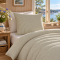bySKAGEN Senget�j - Rome - Bomuldspercale - Lysegr�nne striber