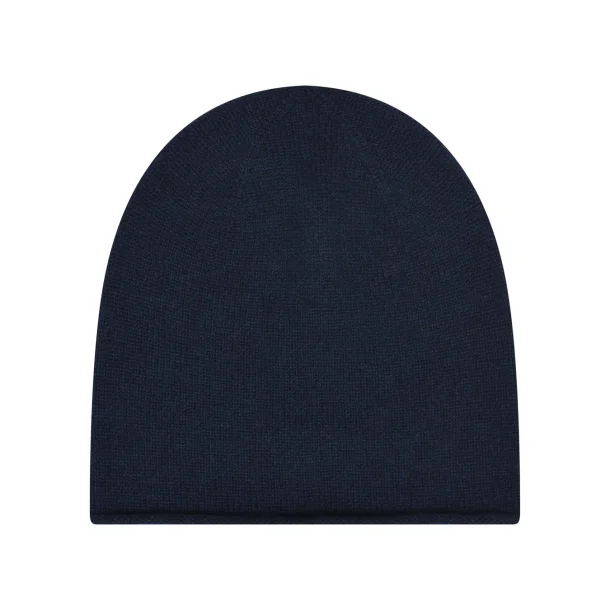 Beanie, Bonn, Navy, 100% cashmere, One size, Frau