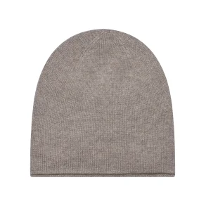 Beanie, Bonn, Shitake, 100% cashmere, One size, Frau