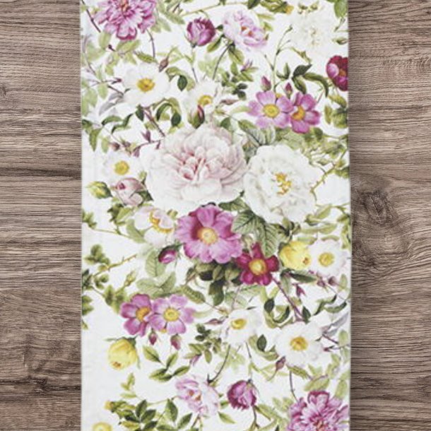 Bordlber, Rose Flower Garden, 45x145cm, Jim Lyngvild