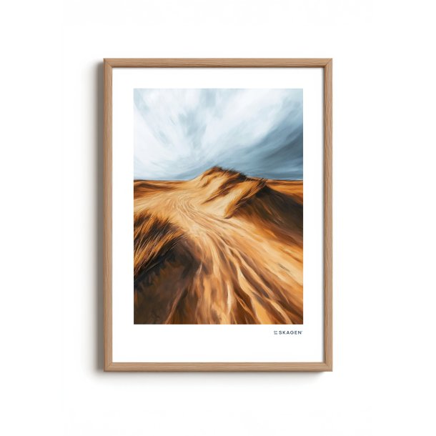 Plakat - Sandklitter & Himlen