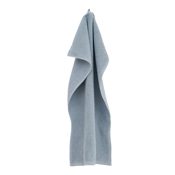 Hndklde, Organic Club, Lysebl, GOTS, 40x60 cm (Gæstehåndklæde)