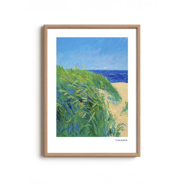 Plakat - Klitter & Havet