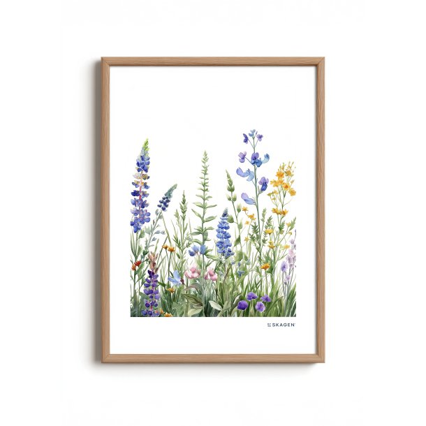 Plakat - Markblomster