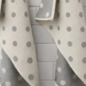 Viskestykke, Spot, Prikket, M�rkegr�/natur, 50x70cm, bomuld, Lasa