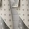 Viskestykke, Spot, Prikket, M�rkegr�/natur, 50x70cm, bomuld, Lasa