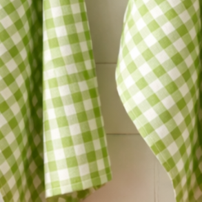 Viskestykke, K�kkentern, Lime, 50x70cm, bomuld