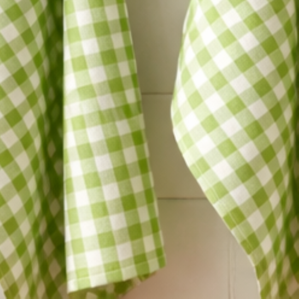 Viskestykke, K�kkentern, Lime, 50x70cm, bomuld