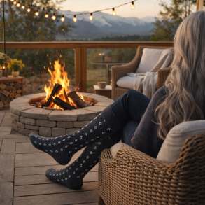 Uldsokker, �lesund, M�rkegr�