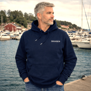 Hoodie � H�ndtrykt komfort med karakter