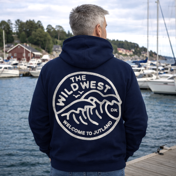 Hoodie � H�ndtrykt komfort med karakter