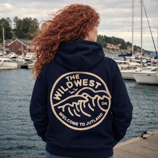 Hoodie � H�ndtrykt komfort med karakter