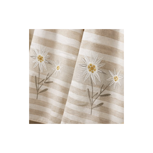 Viskestykke, Edelweiss, 50x70cm, H�r/Bomuld