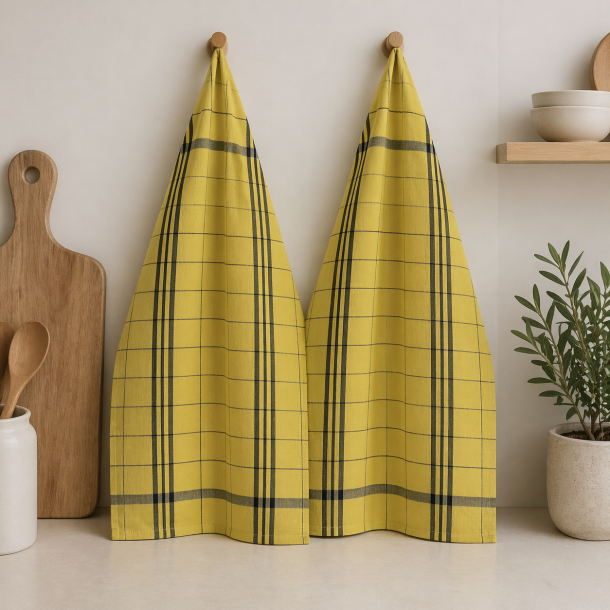 Viskestykke, Sette, Karry, 50x70cm