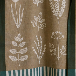 Viskestykke, Cucina, Gr�nlige Nuancer, 50x70cm, bomuld