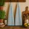 Viskestykke, K�kkentern, Havbl�, 50x70cm, bomuld