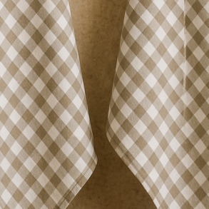 Viskestykke, K�kkentern, Sandfarvet, 50x70cm, bomuld