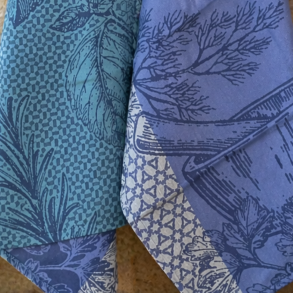 Viskestykke, Aroma, Lilla/Turquoise, 50x70cm, 100% Bomuld