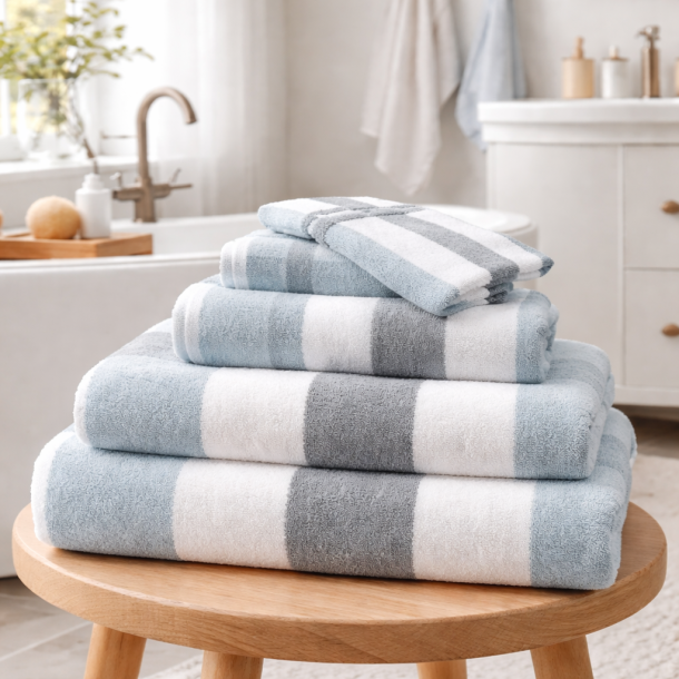 H�ndkl�de, Vancouver, Misty Blue, 55x100cm