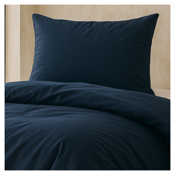 bySKAGEN Senget�j - Skagen - Bomuldssatin - M�rkebl�