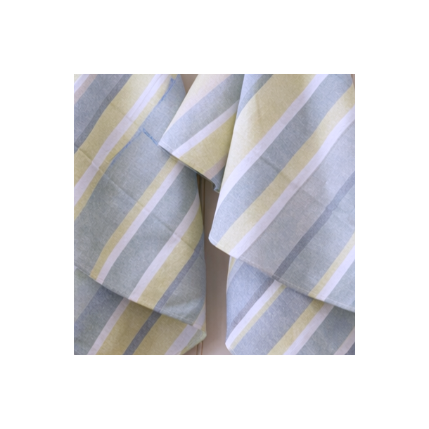 Viskestykke, Rust, 50x70cm, bl�/gr�nne nuancer, 100% Bomuld