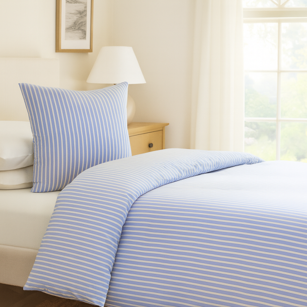 bySKAGEN Senget�j - Izabella - Renforc� Bomuld - Lysebl� striber