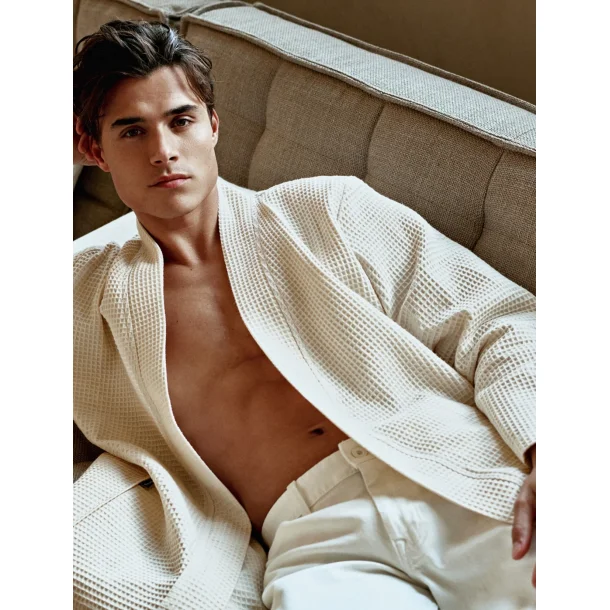 Badek�be, Biarritz, Unisex, Cream, 100% Bomuld