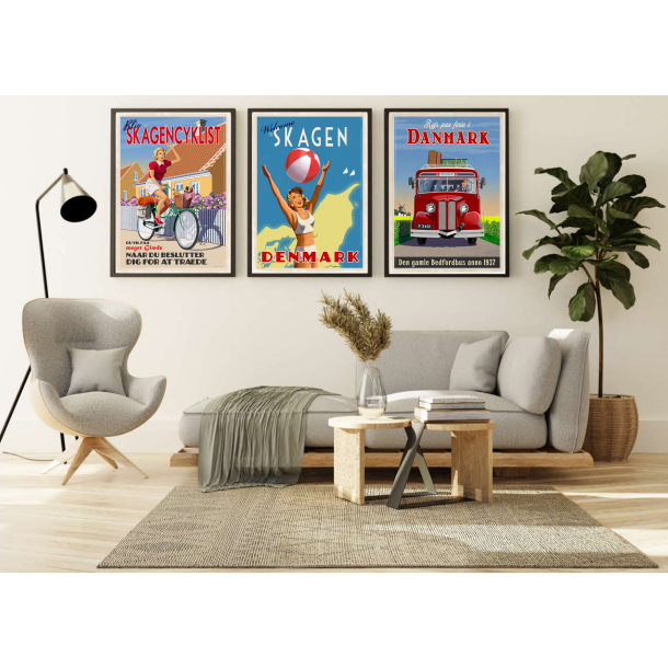 Plakat - Velkommen Til Skagen