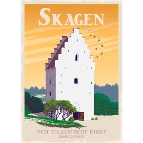 Plakat - Den Tilsandede Kirke