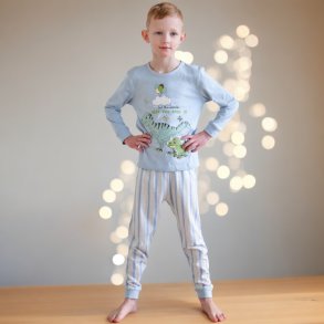 Pyjamas, Dino, Bl, Stribet buks