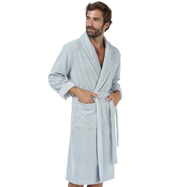 Badek�be, Unisex, Effi strib, Bl�, Bomuld