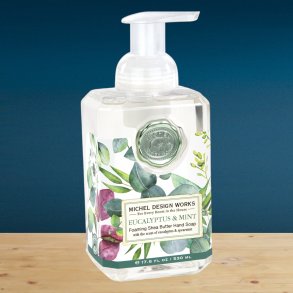 Skum-hndsbe, Eucalyptus & Mint, 530 ml.