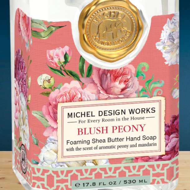 Skum-hndsbe, Blush Peony, 530 ml.