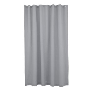 Bruseforh�ng 180x200 Chambrey Dark Grey inkl. 12 kroge