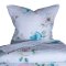 Sengetj, Flora, Bomuldspercale, Blomstret 140x200 / 60x63 cm (alm.)
